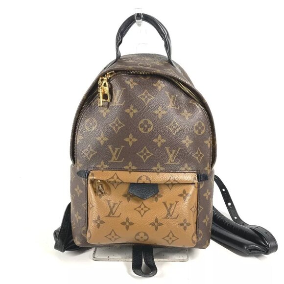 LOUIS VUITTON M44870 Monogram reverse Palm Springs Backpack PM Bag Backpack - Picture 1 of 11